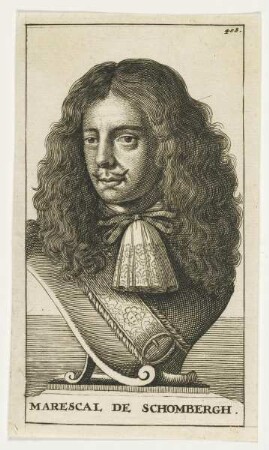 Bildnis des Marescal de Schomberg