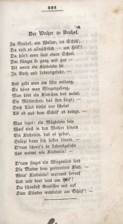 Der Weiher zu Neuhof