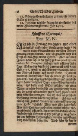 Fünfftes Exempel/ Von M. N.