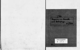 Bigamie in Benrath und deren Bestrafung 31.5.1806 (Xerographie)