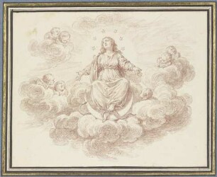 Maria auf der Mondsichel