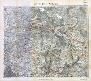 Reichskarte: Karte des Kreises Oberbarnim