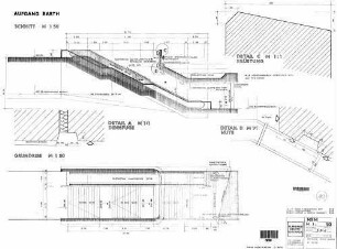 Stuttgart Hbf: Treppe Aufgang Radio-Barth S-Bahn Treppe