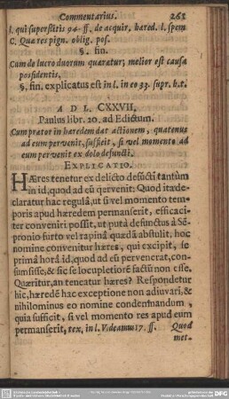 Ad L.CXXVII. Paulus libr. 20. ad Edictum