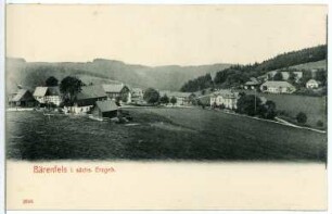 Bärenfels. Ortsansicht
