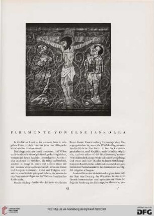 Paramente von Else Jaskolla