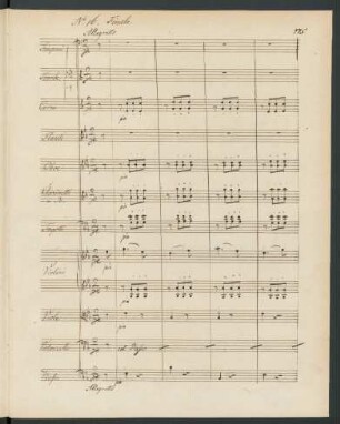 Nr. 16: Finale. Allegretto - Allegro molto - Presto