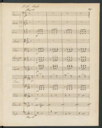 Nr. 16: Finale. Allegretto - Allegro molto - Presto