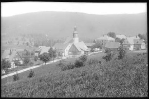 Schellerhau. Blick auf Schellerhau