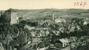 Petschau. Blick auf Petschau