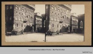 Palazzo Vecchio, Westfassade, Florenz
