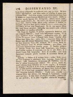 176-180, VII. Pergit Cl. Capellus, & quartum ...