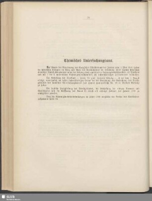 Chemisches Untersuchungsamt