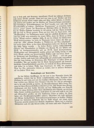 Grabenkämpfe und Patrouillen
