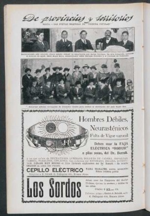 De provincias y territorios