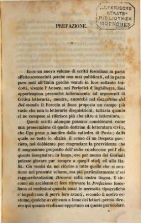 Opere edite e postume, 4. Prose letterarie ; 4