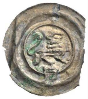 Fundmünze, Brakteat, 1142 - 1195
