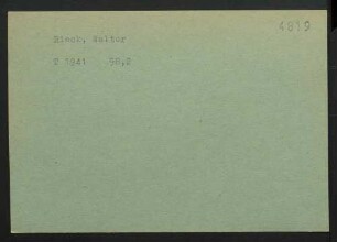 Rieck, Walter