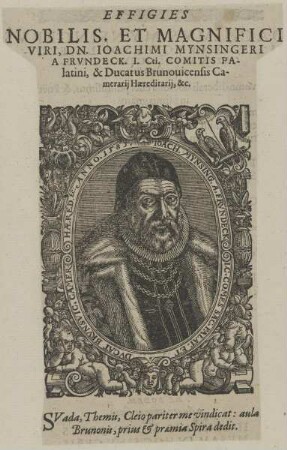 Bildnis des Ioachimus Mynsingerus a Frundeck