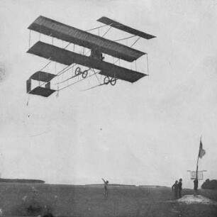 Doppeldecker im Flug : Technikgeschichte | Fliegende Menschen | Flugzeuge | Flugplatzbetrieb und Flugzeugbau