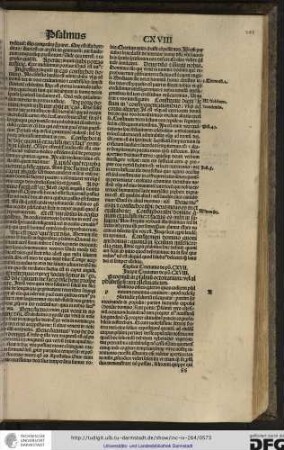 Incipit tractatus de psalmo CXVIII.