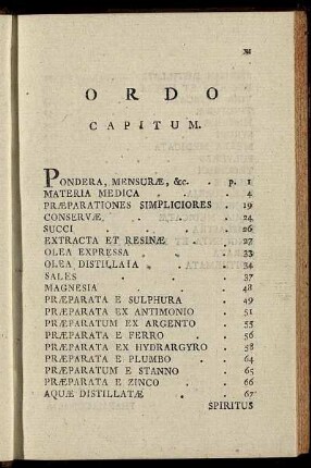 Ordo Capitum.
