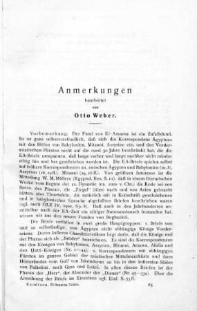 Vorbemerkung