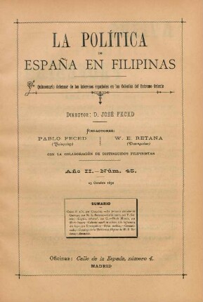 Núm. 45. 25 Octubre 1892