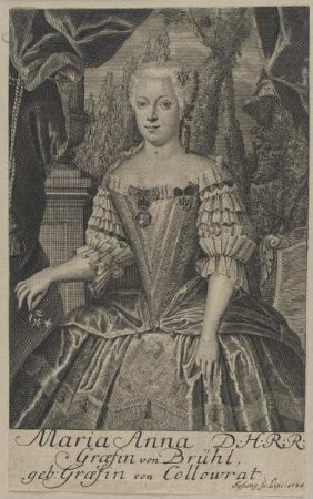 Bildnis der Maria Anna von Brühl
