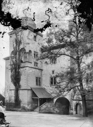 Schloss. Ansicht mit Tordurchfahrt