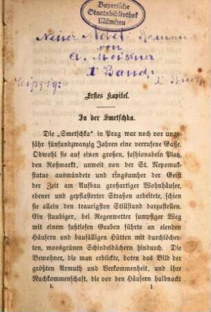 Neuer Adel : Roman von Alfred Meissner, 1