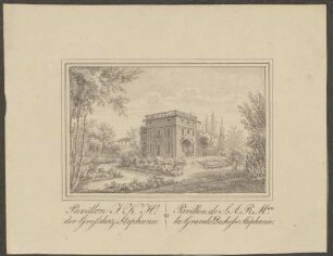 Pavillon I. K. H. der Großherzogin Stephanie - Pavillon de S. A. R. Madame la Grande Duchesse Stéphanie
