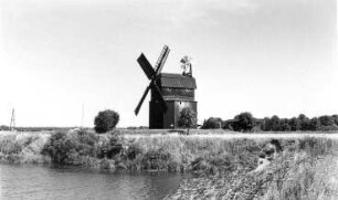 Elbe-Parey-Parey. Ogen Mühle, Paltrockmühle (ursprünglich Bockmühle, 1951 Umbau, 1983 durch Brand zerstört)