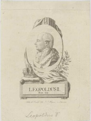 Bildnis Leopoldus II., Rom. Imp.