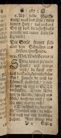 387-396, 112. Die Seele freut sich ueber dem ...; ...