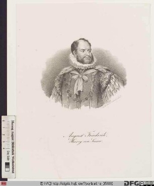 Bildnis August Friedrich (Augustus Frederick), kgl. Prinz von Großbritannien u. Irland, Herzog von Sussex