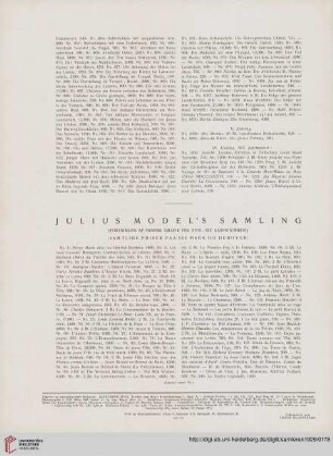 Julius Model's samling
