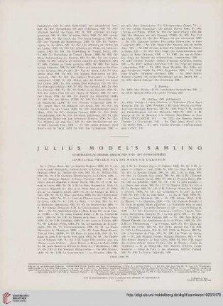 Julius Model's samling