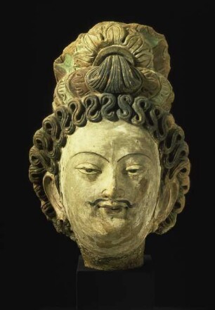Kopf eines Bodhisattva