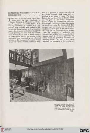81: Domestic architecture and decoration, [1]