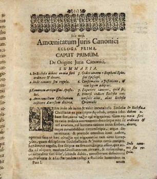 Johannis Strauchi Jcti Amoenitatvm Jvris Canonici Semestria Dvo