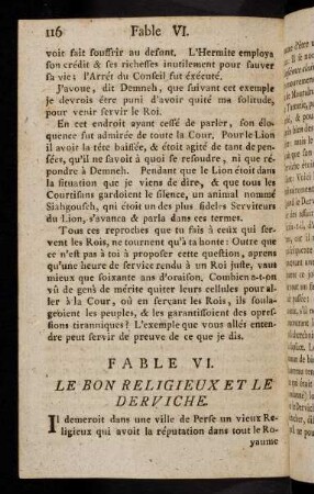 116-134, Fable VI.-X.