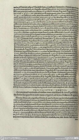 PRONUNCIATUM LXXVIII. Arcum circuli verticalis coclusum inter meridianu & circulu positiois alicuius stellae sive puncti in coelo extra eclyptica, ver in ea cosiderare & agnoscere.