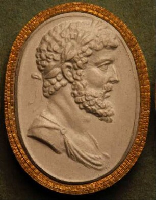 Profilbildnis des Publius Helvius Pertinax (Daktyliothek, Zweites Historisches Tausend)