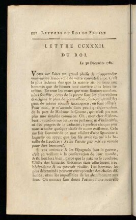 332-342, Lettre CCXXXII.-CCXXXVII.