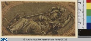 Justitia, liegend