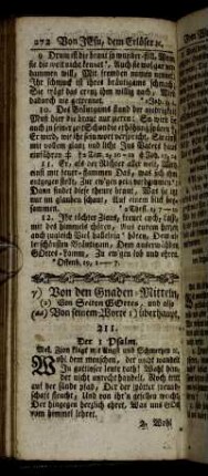 γ) Von den Gnaden-Mitteln,