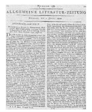 Hoffinger, J. G. Vermischte medicinsche Schriften. Bd. 1. Wien: Gräffer 1791