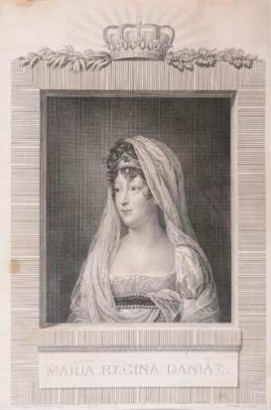 Bildnis von Marie (1767-1852), Königin von Dänemark