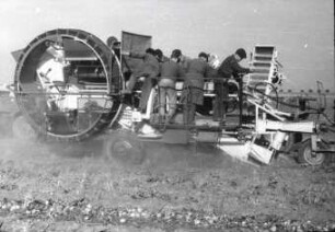 Kartoffelsammelroder E 665; Funktionsmuster 1964